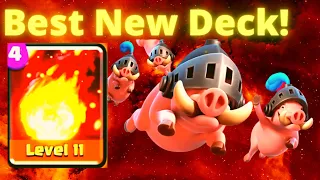 Best New Royal Hogs Deck for Clash Royale Season 16!