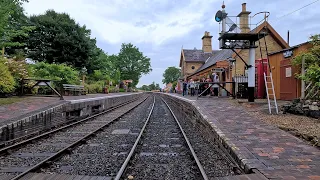 Driver's Eye View – Severn Valley Railway – Kidderminster to Bridgnorth