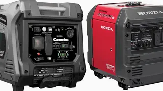 Generator review Honda vs Cummins Onans Eu3000is vs P4500i
