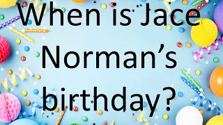 Jace Norman fan quiz- how well do you know him?