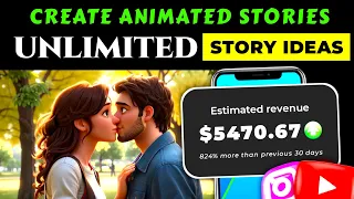 Ai Animation video kaise banaye | Story Prompt | Complete Editing #animation #aivideoanimation