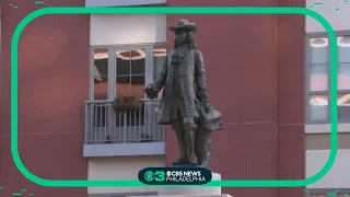 Controversial plan to remove William Penn statue in Welcome Park withdrawn