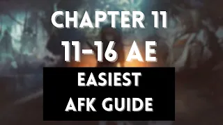 11-16 AE Adverse Environment | Easiest AFK Guide | Chapter 11 | Arknights