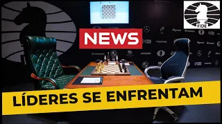 CONFRONTO de LÍDERES no XADREZ do Torneio Internacional da SUÉCIA