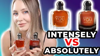 Armani Stronger With You ABSOLUTELY vs INTENSELY 💋 Which One Is Better?