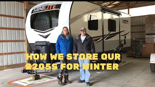 Rockwood mini lite 2205s Winter storage & Mouse prevention. #rvlife #werv #rockwood