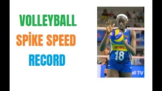 Volleyball Spike Speed Record