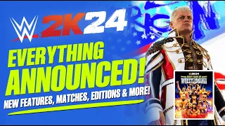 WWE 2K24: Everything Announced! New Modes & Features, Screenshots, Editions, Pre-Order & More!