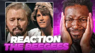 First Time REACTING to The BEEGEES "OUR LOVE  TRIBUTE TO ANDY GIBB"  REACTION