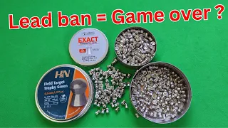 accuracy testing JSB pb free air rifle pellets vs the H&N ftt green in the shadow of a lead ban..