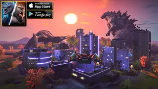 Godzilla x Kong: Titan Chasers // Command, battle, dominate - Gameplay (Android & iOS)