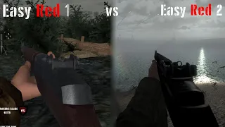 Easy Red 1 vs Easy Red 2 | Gameplay Comparison