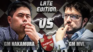 ANG HINAMON NG CHAMPION! GM Nakamura vs GM MVL | Titled Tuesday Late Edition July 26, 2023