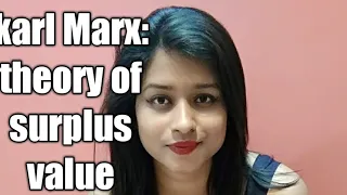 Karl Marx : theory of surplus value