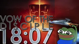 World Record Breakdown: Vow of the Disciple in 18:07