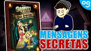 MENSAGENS SECRETAS no LIVRO GRAVITY FALLS