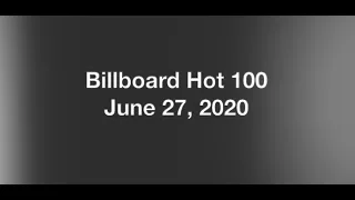 Billboard Hot 100- June 27, 2020