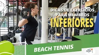 Musculação para jogar Beach Tennis - Blog Bem Sacado