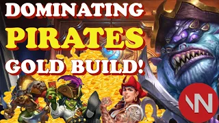 Pirate GOLD build is too good with PATCHES!  Hearthstone: Battlegrounds