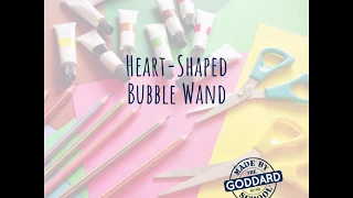 Heart-shaped Bubble Wand