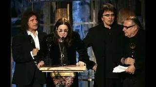 BLACK SABBATH - ROCK AND ROLL HALL OF FAME INDUCTION COMPLETE CEREMONY.