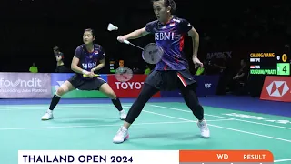 Ana/Tiwi Melaju Ke Semifinal Thailand Open 2024 Usai Taklukkan Chang/Yang #badmintonhariini