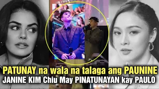 NAKAKAIYAK PATUNAY na wala na talaga ang PAUNINE Janine Gutierrez Ganito ang Ginawa PAULO KIM Chiu