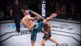 Ground And pound Knock Outs [UFC4] Created Fighter - MAX KILLEM