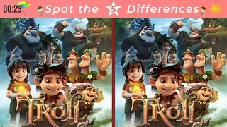 Spot the difference #252 |  Movie Fiesta - Troll: The Tale of a Tail