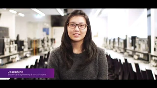 Meet Josephine, an Electrical Engineering student at UQ