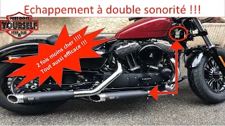 Harley Davidson variable sound exhaust BYKERN