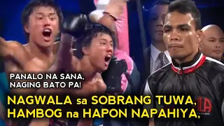 MAYABANG NA HAPON HALOS MABALIW SA TUWA,  PERO PINOY PALA ANG WAGI SA LABAN | HAPON NAPAHIYA