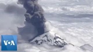 Breathtaking Aerial View of Mexico’s Popocatepetl Volcano