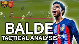 Alejandro Balde Tactical Analysis | Barcelona Fc | Spain