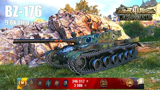 BZ-176, 9.8K Damage, 5 Kills, Mines - World of Tanks