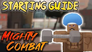 Beginners Guide| FASTEST WAY TO GET STRONG IN MIGHTY COMBAT