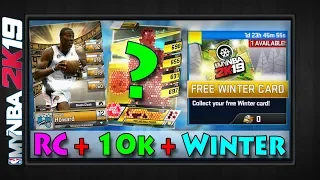 RC RESULTS + 10K REWARD + FREE WINTER CARD | Rivals Clash Star Resets & Pull Rates | MYNBA2K19