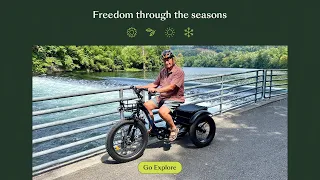 MF30 Electric Tricycle--Freedom through the seasons