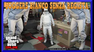 COME AVERE I JOGGERS BIANCHI SENZA REGISTA METODO CREATORE SU GTA5 ONLINE