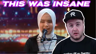 Golden Buzzer: Putri Ariani receives the GOLDEN BUZZER from Simon Cowell (REACTION!)