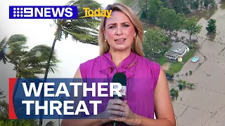 Chance of a third Queensland cyclone increases | 9 News Australia