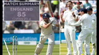 World Champion England All Out Just 85 Runs, Ireland build lead after bowling | Eng Vs Ire Highlight