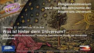 #FragenAnsUniversum: Was ist hinter dem Universum?