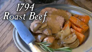 Delicious 1794 Roast Beef! - Dutch Oven Cooking