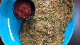 Instant Gluten Free Lunch Recipe For Weight Loss - Millet Recipes - Bajra Chilla #shorts