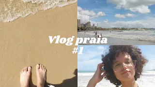 🌊 Praia Vlog #1 | primeira vez na praia + buscando inspirações #vlog #inspiração #praia #pontanegra