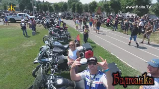 Мотофестиваль БАЛТАНКА-2019.  Видео с дрона. Gathering bikers - Motofest