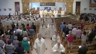 Mass of Holy Chrism, Diocese of Venice in Florida, celebrated by Bishop Frank Dewayne, 3/26/24