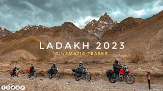 LADAKH CINEMATIC TEASER - 2023 - MUMBAI TO LADKAH - ROYAL ENFIELD HIMALAYAN- To Be continued…