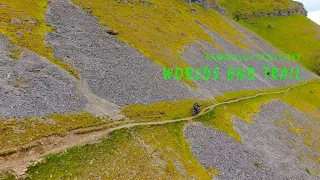 The famously sketchy WORLDS END TRAIL in 40 mph winds